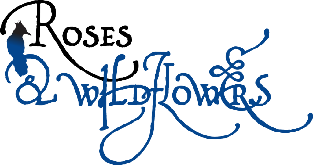 roses and wildflowers logo