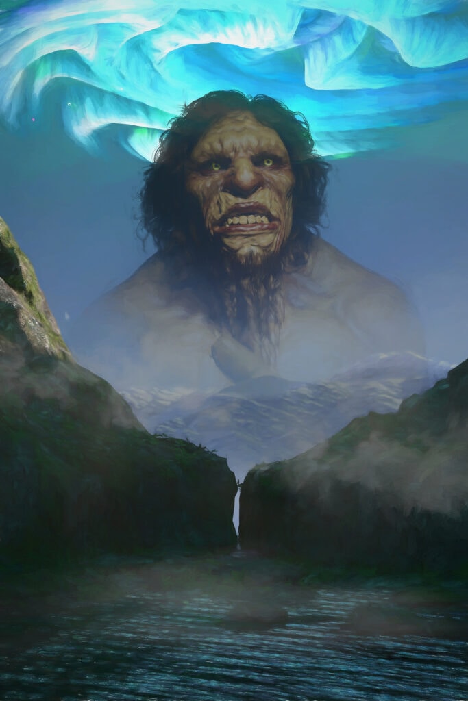 Singing Giant illustration by Joel Bisaillon